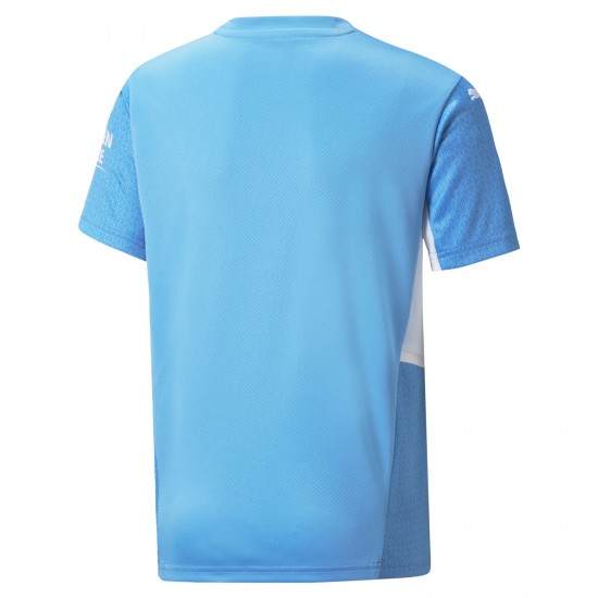 Camisola Manchester City Equipamento Primeiro 2021-2022 Manga Curta
